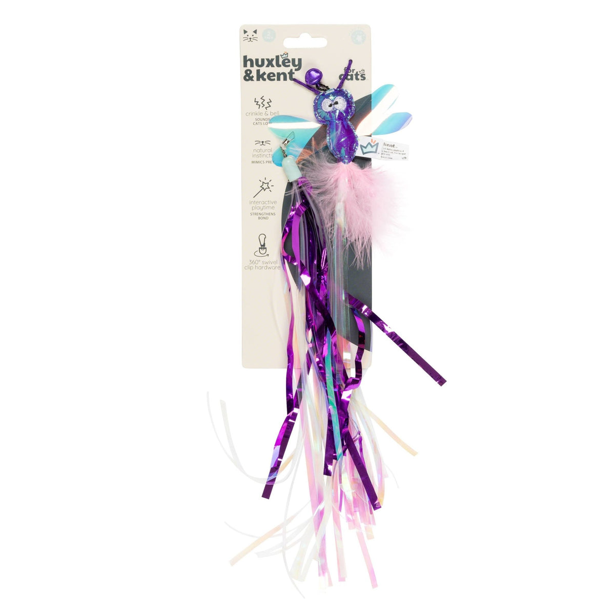 Huxley & Kent - Dragonfly Streamers 2pk Refill Cat Toy - Doglicious Bakery Bites