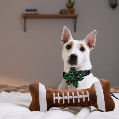 Huxley & Kent - Football Bone Dog Toy - Doglicious Bakery Bites