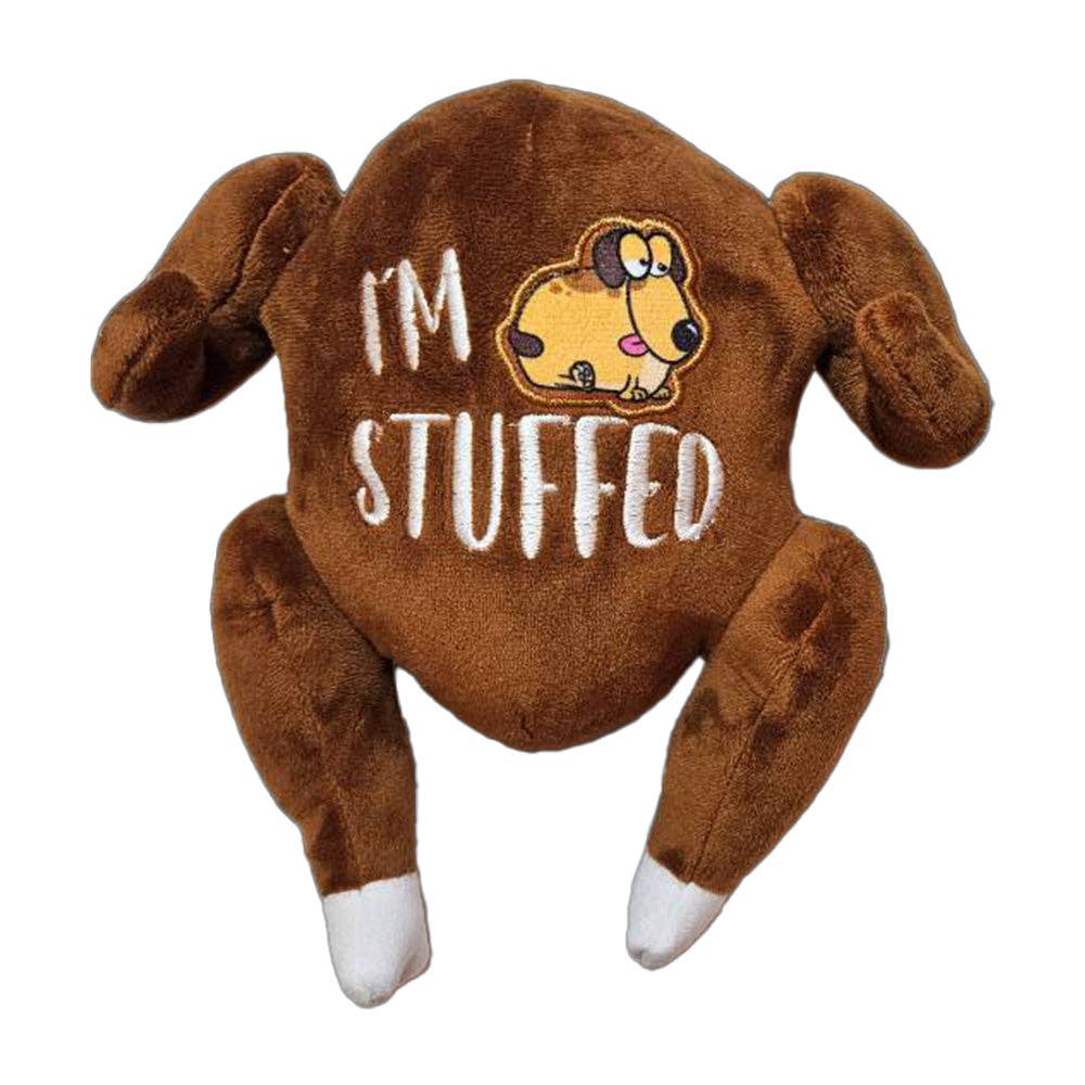 Huxley & Kent - I'm Stuffed Turkey Dog Toy - Doglicious Bakery Bites