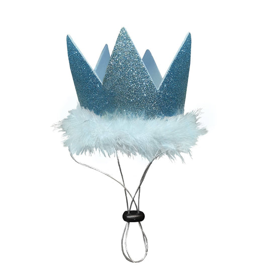 Huxley & Kent - Party Crown Blue with SnugFit® - Doglicious Bakery Bites