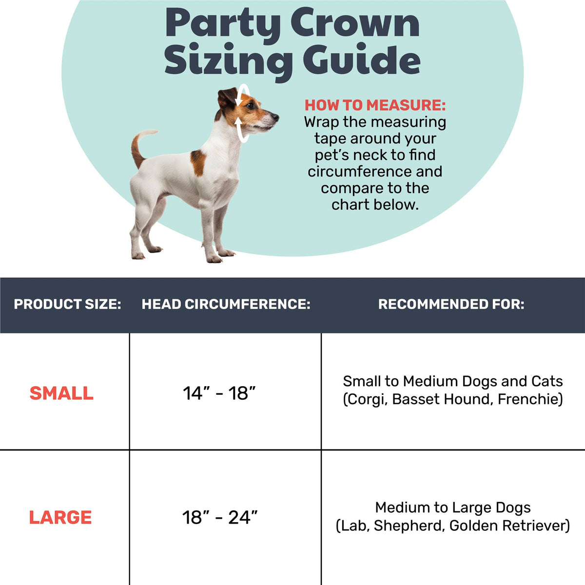 Huxley & Kent - Party Crown Blue with SnugFit® - Doglicious Bakery Bites