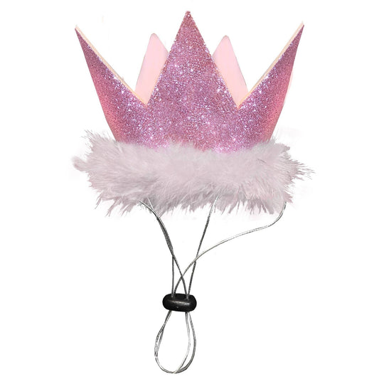 Huxley & Kent - Party Crown Pink with SnugFit® - Doglicious Bakery Bites