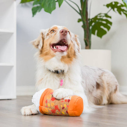 Huxley & Kent - Puggin Spice Latte Dog Toy (Double Sided) - Doglicious Bakery Bites