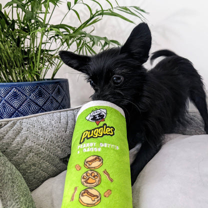 Huxley & Kent - Puggles Can Dog Toy - Doglicious Bakery Bites