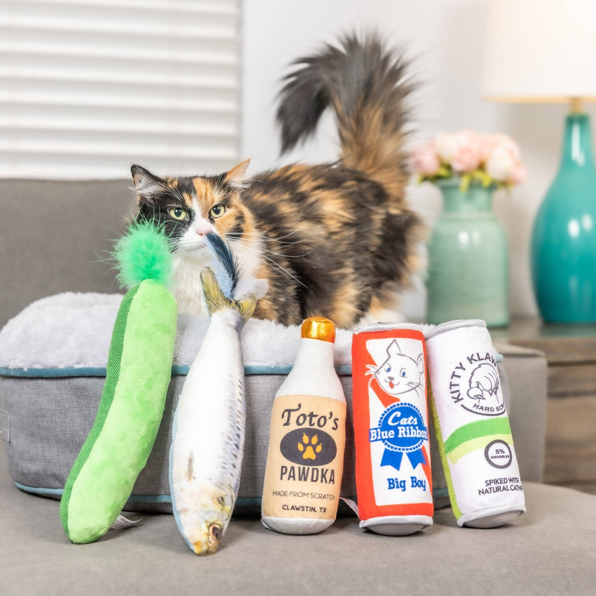 Huxley & Kent - Sardine Kicker Cat Toy - Doglicious Bakery Bites