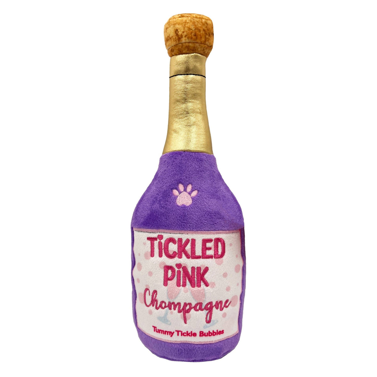 Huxley & Kent - Tickled Pink Chompagne Dog Toy - Doglicious Bakery Bites