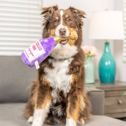 Huxley & Kent - Tickled Pink Chompagne Dog Toy - Doglicious Bakery Bites