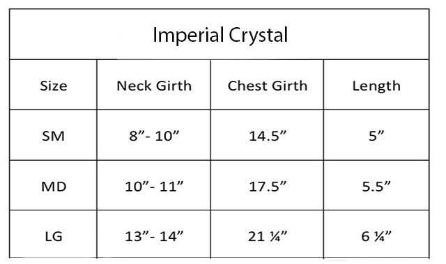 Imperial Crystal Dog Harness - Doglicious Bakery Bites