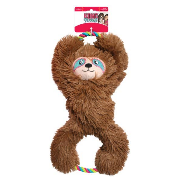 KONG® Tuggz Sloth Dog Tug Toy XL - Doglicious Bakery Bites