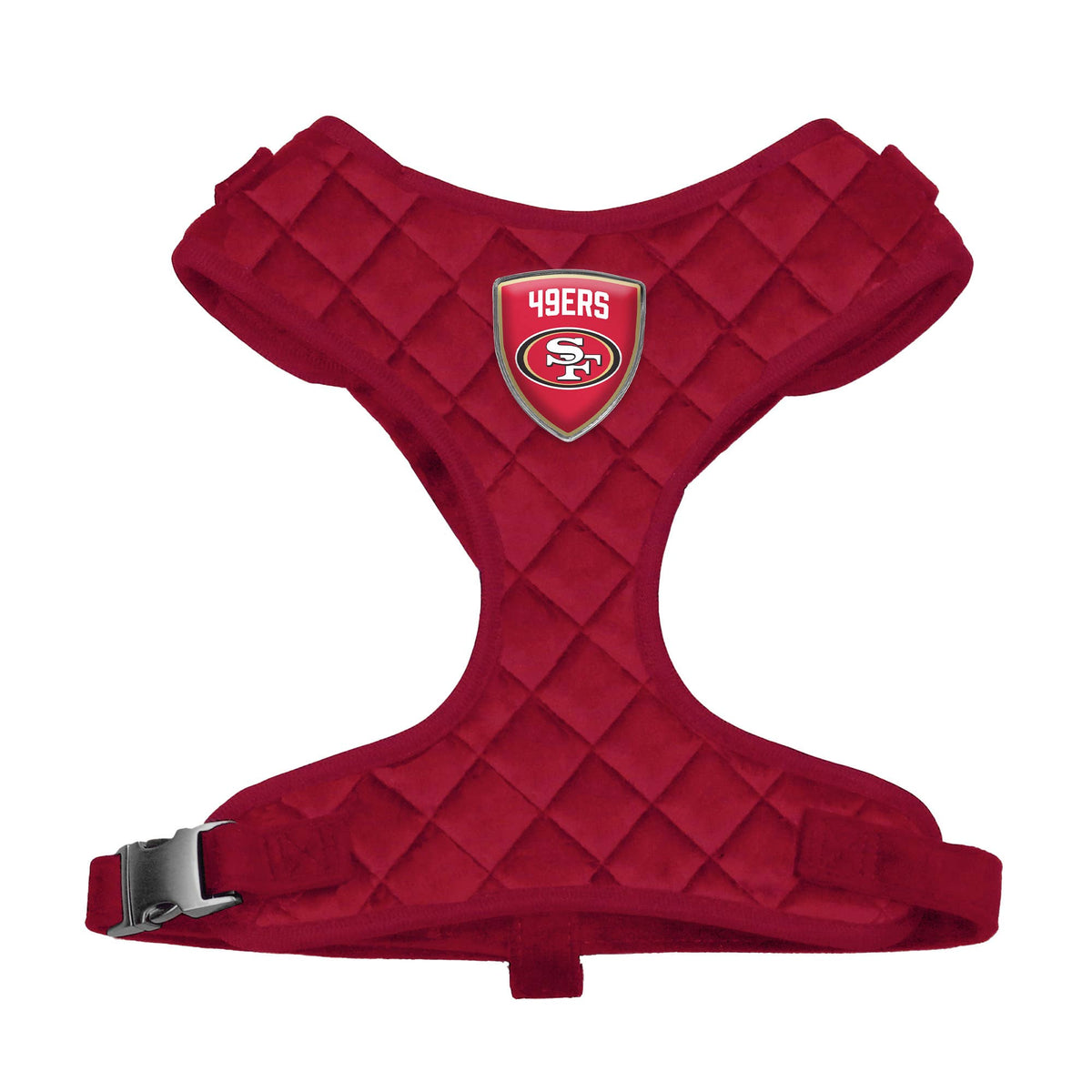Little Earth Productions - NFL San Francisco 49ers Velvet Pet Harness - Doglicious Bakery Bites
