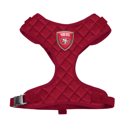 Little Earth Productions - NFL San Francisco 49ers Velvet Pet Harness - Doglicious Bakery Bites