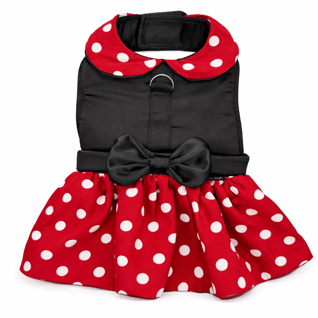 Minnie Dots Harness Dress - Doglicious Bakery Bites