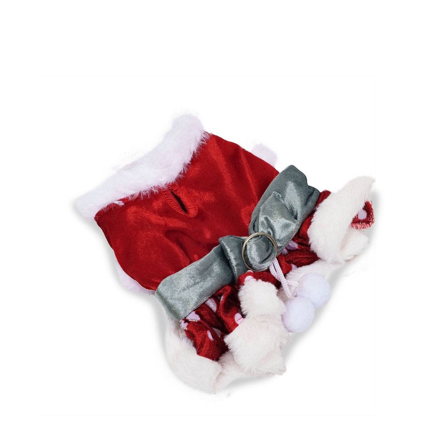 Mrs. Claus Velvet Dog Dress - Doglicious Bakery Bites
