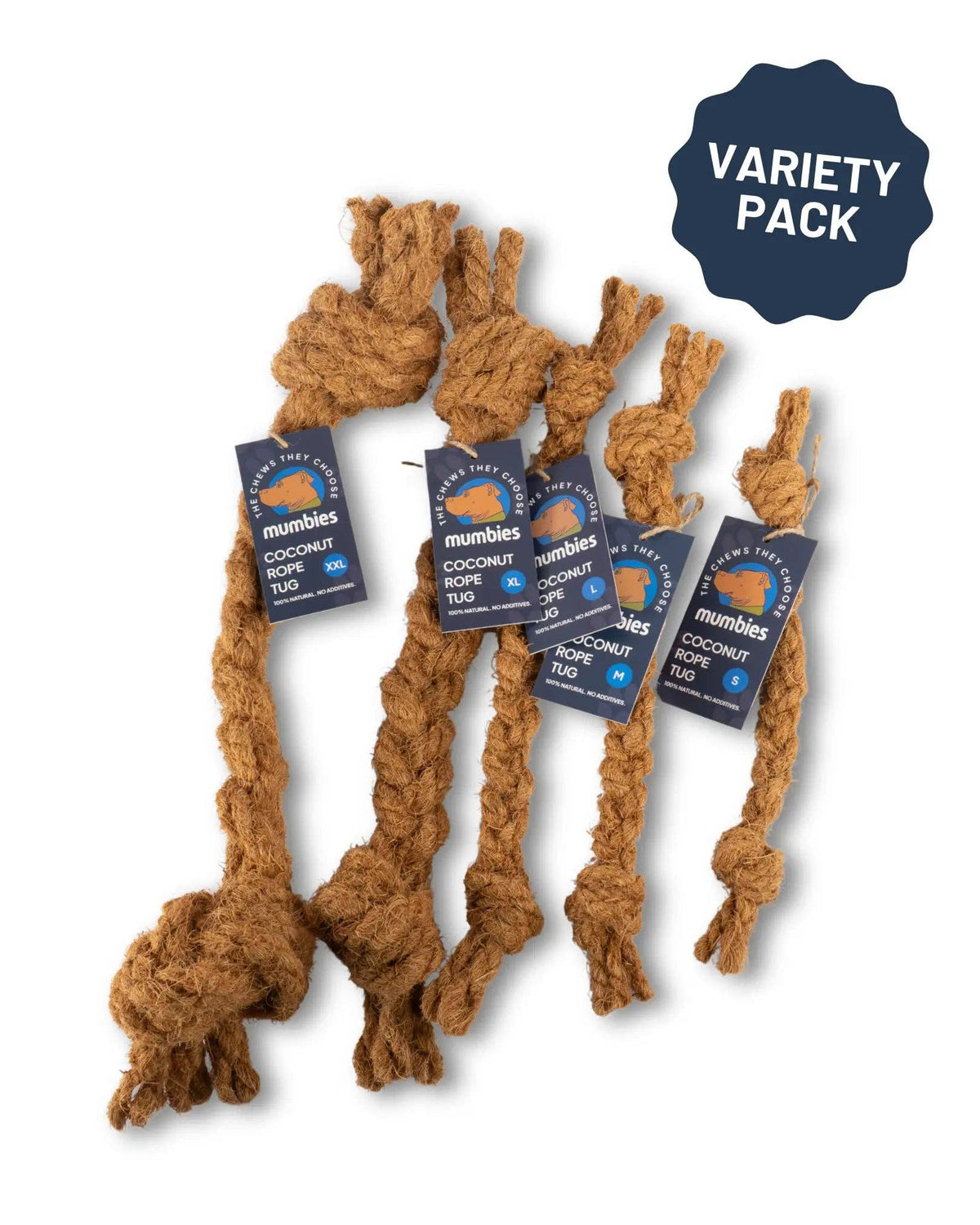 Mumbies - Coconut Rope Tug - Doglicious Bakery Bites