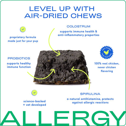 Native Pet - Allergy & Immune Chews, an Allergy & Itch Relief Supplement - Doglicious Bakery Bites