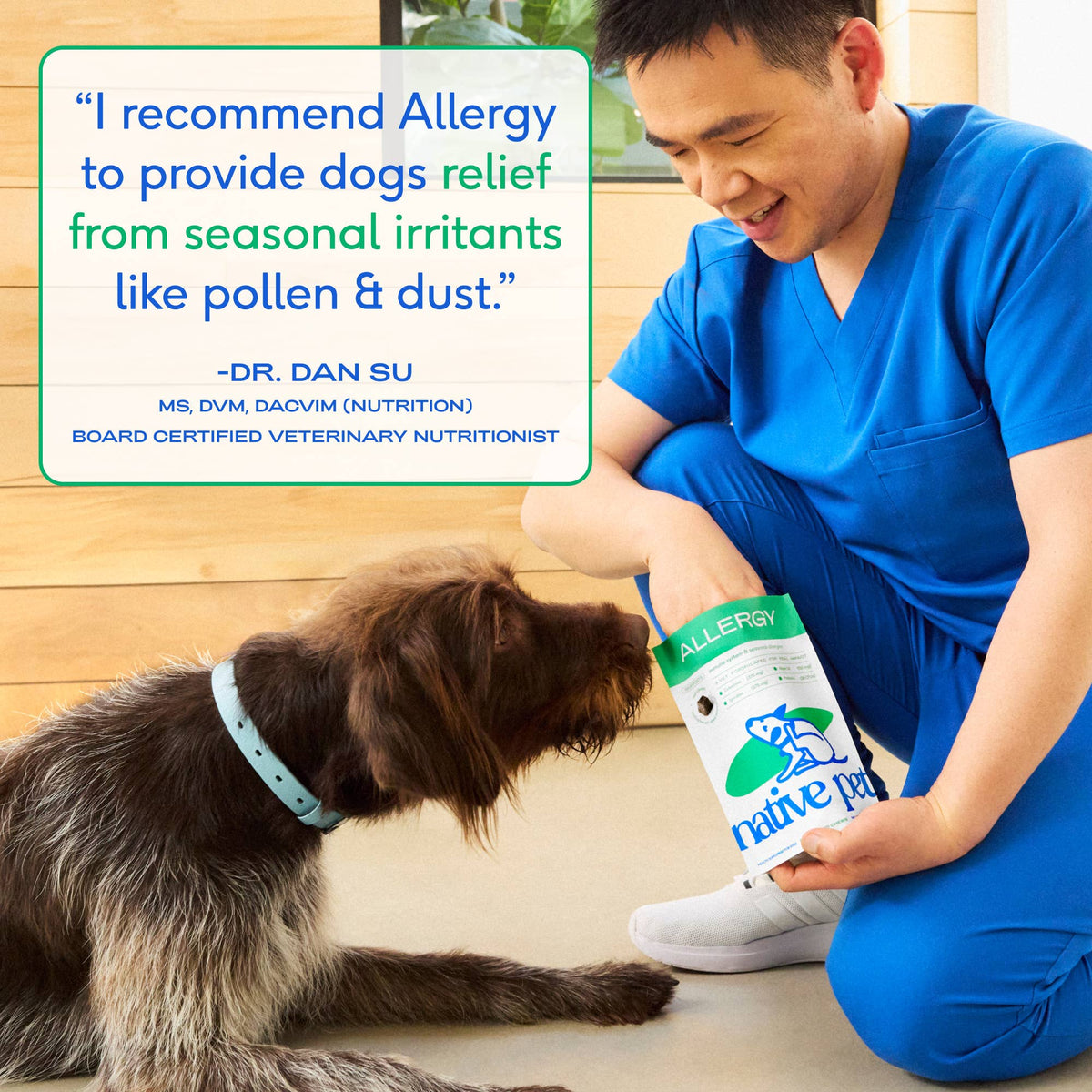 Native Pet - Allergy & Immune Chews, an Allergy & Itch Relief Supplement - Doglicious Bakery Bites