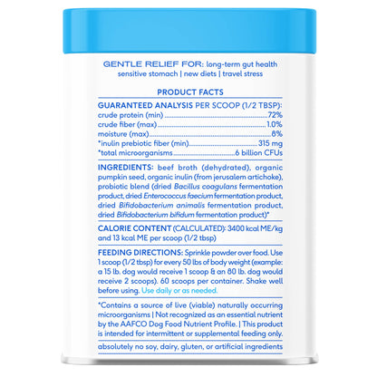 Native Pet - Probiotic & Prebiotic Powder Vet-Formulated Supplement - Doglicious Bakery Bites