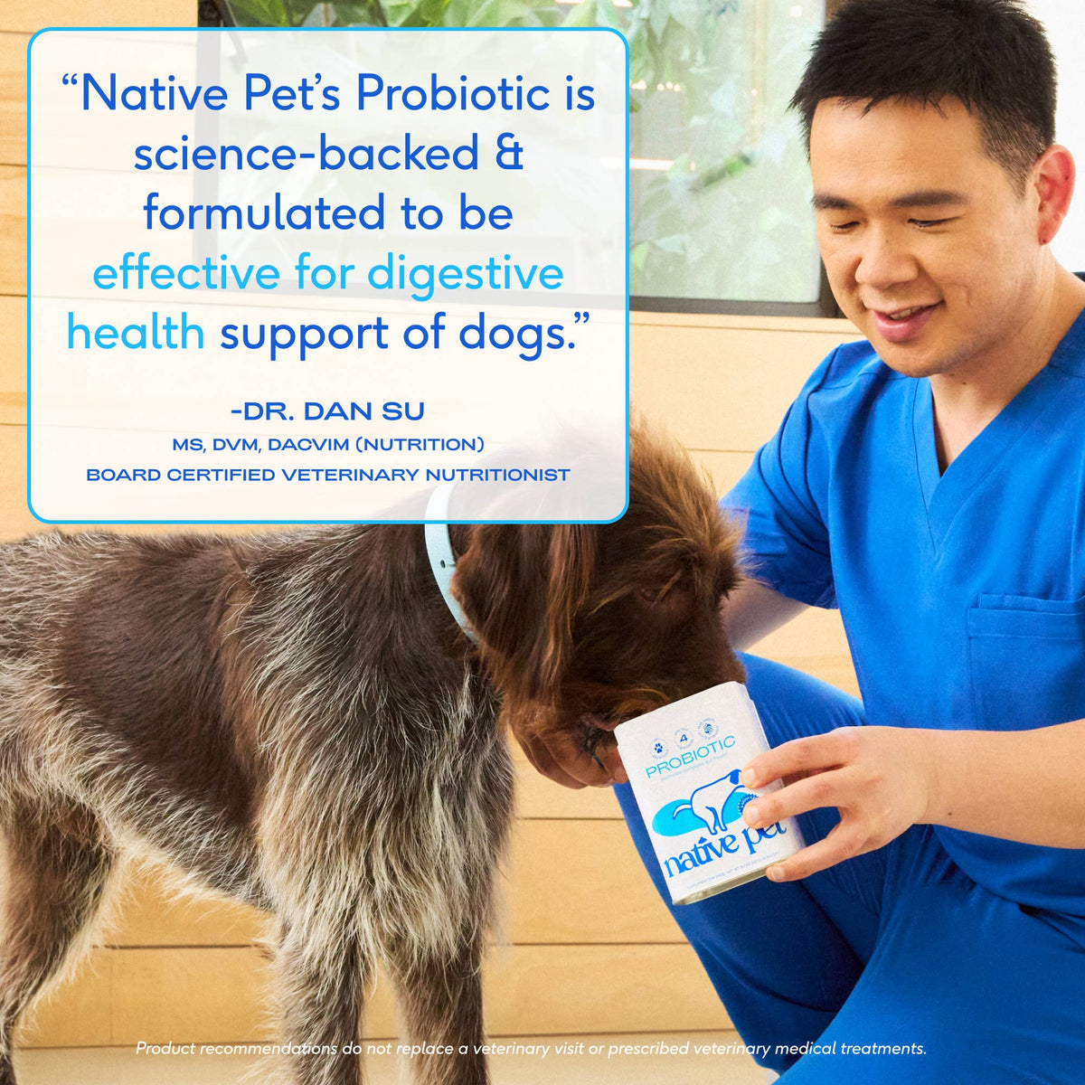 Native Pet - Probiotic & Prebiotic Powder Vet-Formulated Supplement - Doglicious Bakery Bites