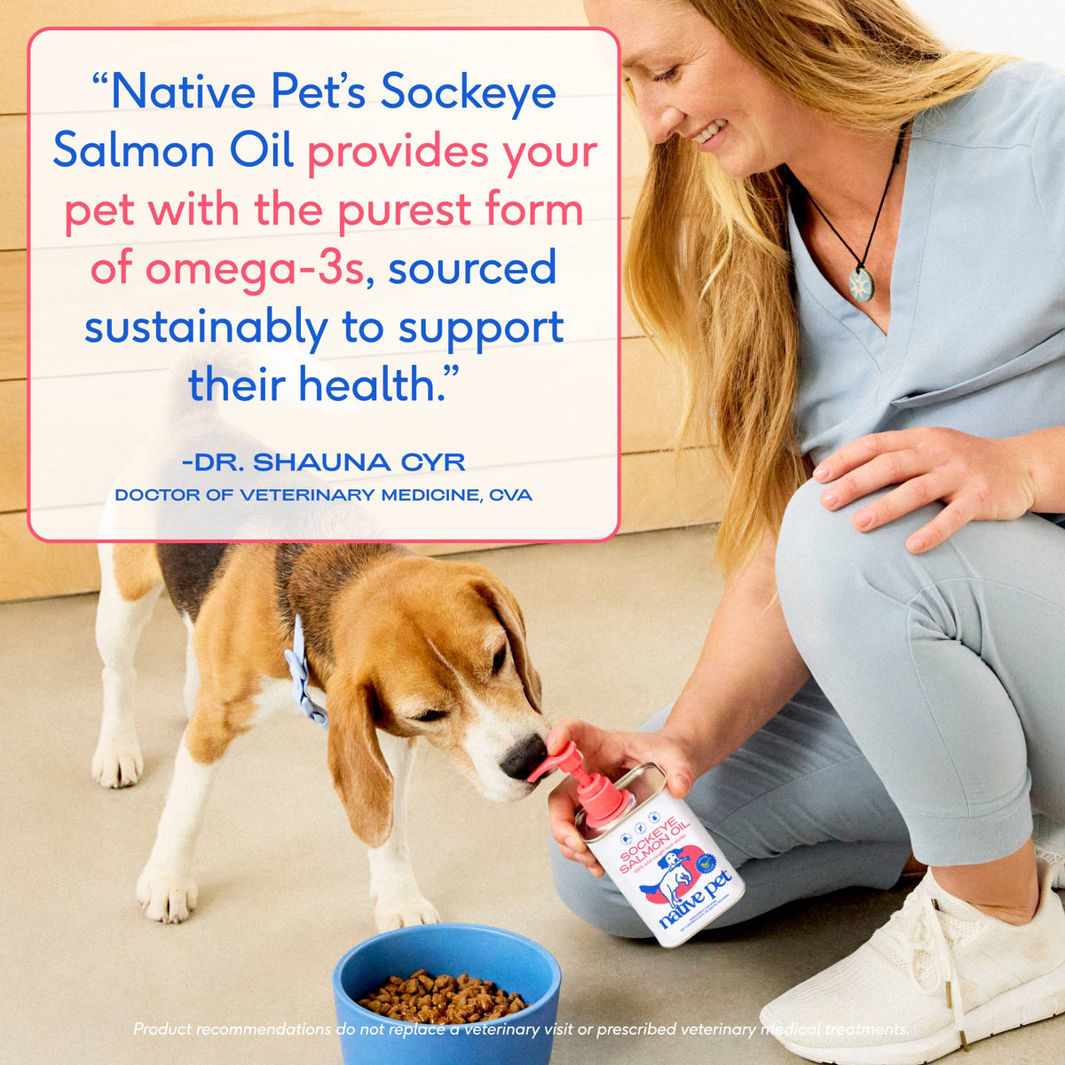 Native Pet - Wild-Caught Alaskan Sockeye Salmon Oil, Skin & Coat Health - Doglicious Bakery Bites