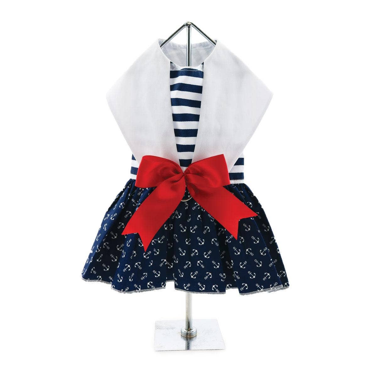 Nautical Dog Dress w/ Matching Leash - Doglicious Bakery Bites