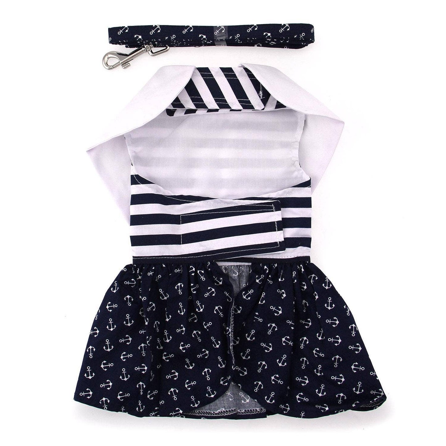 Nautical Dog Dress w/ Matching Leash - Doglicious Bakery Bites