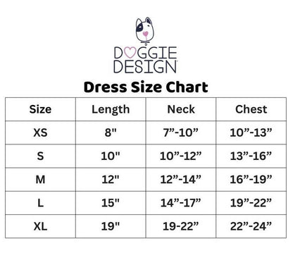 Navy Dog Dress with Plaid Ruffles - Doglicious Bakery Bites
