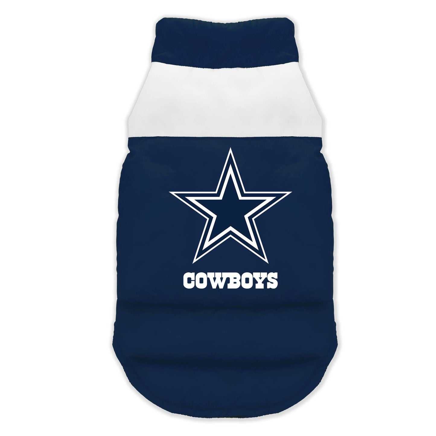 NFL Dallas Cowboys Pet Parka Puffer Vest - Doglicious Bakery Bites