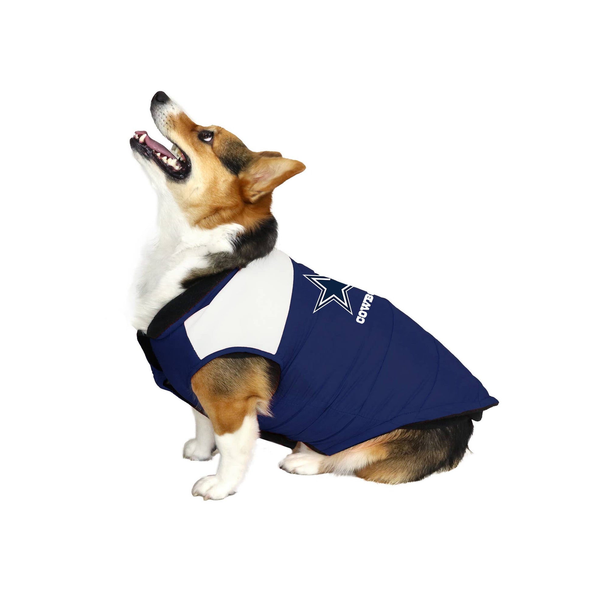 NFL Dallas Cowboys Pet Parka Puffer Vest - Doglicious Bakery Bites