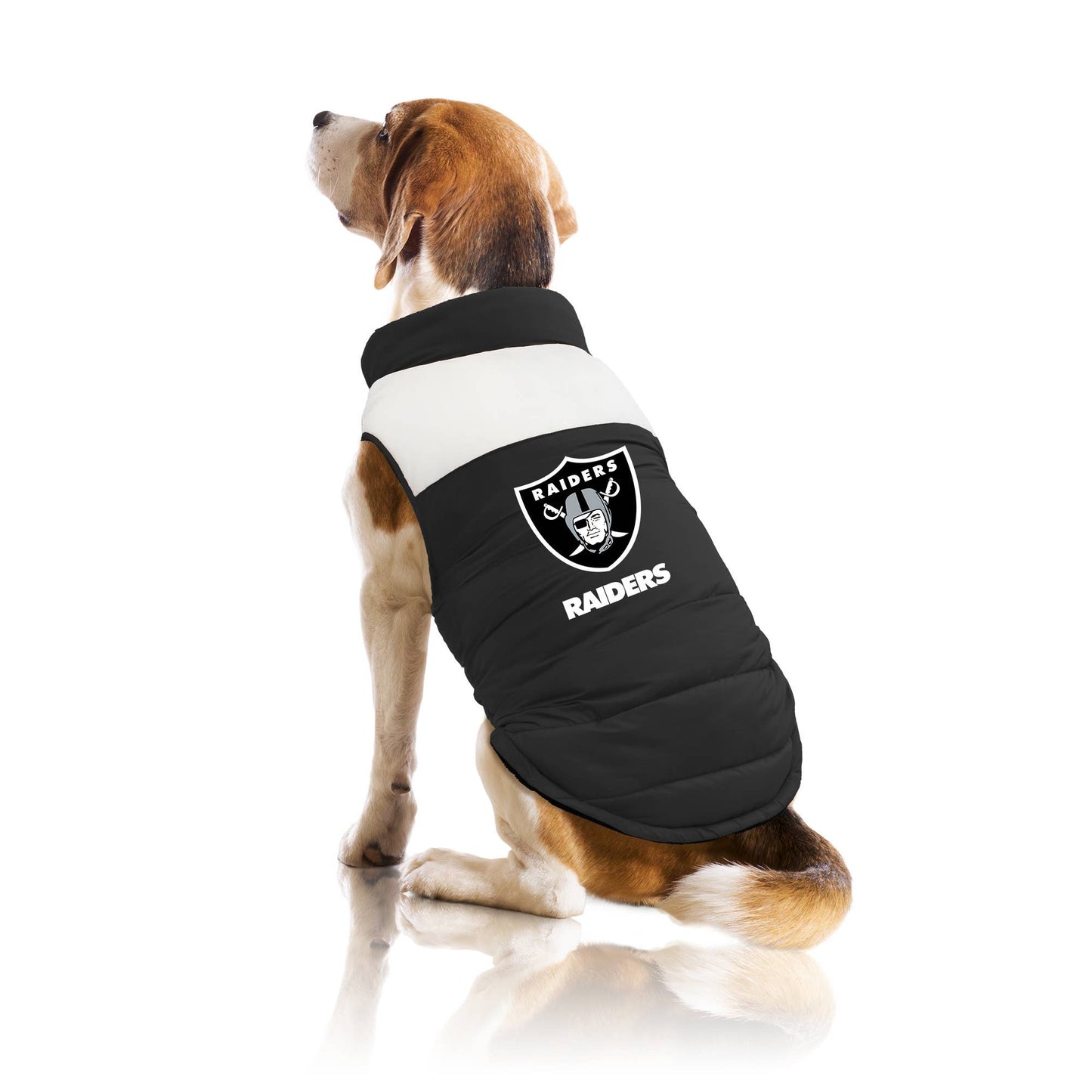 NFL Las Vegas Raiders Pet Parka Puffer Vest - Doglicious Bakery Bites