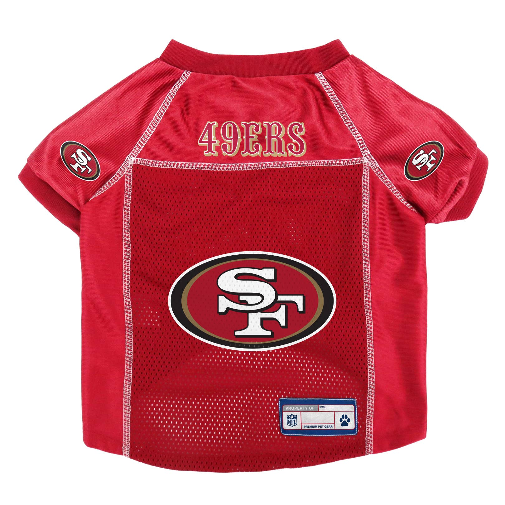 NFL San Francisco 49ers Basic Pet Jersey - Doglicious Bakery Bites