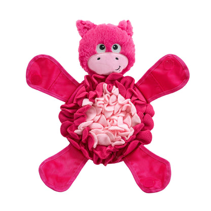 Nina Ottosson Snuffle Palz Pig TNT Pink Large - Doglicious Bakery Bites