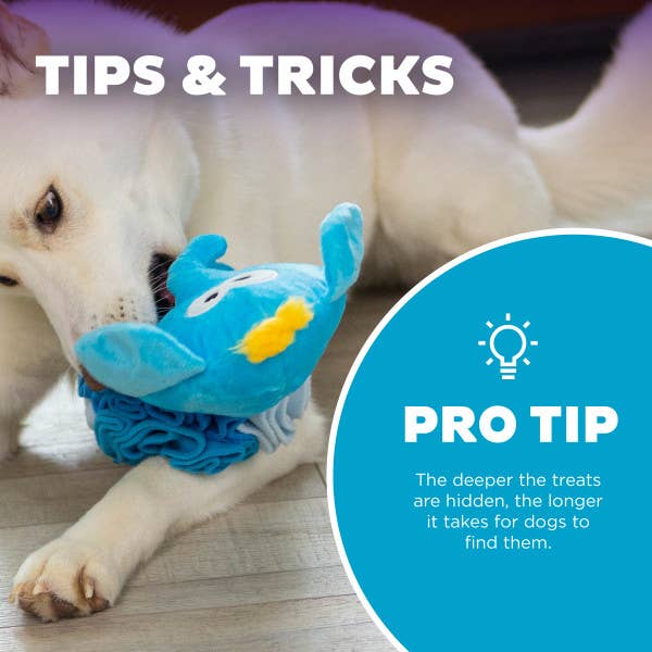 Nina Ottosson Stuff N' Snuffle Elephant Interactive Dog Toy - Doglicious Bakery Bites