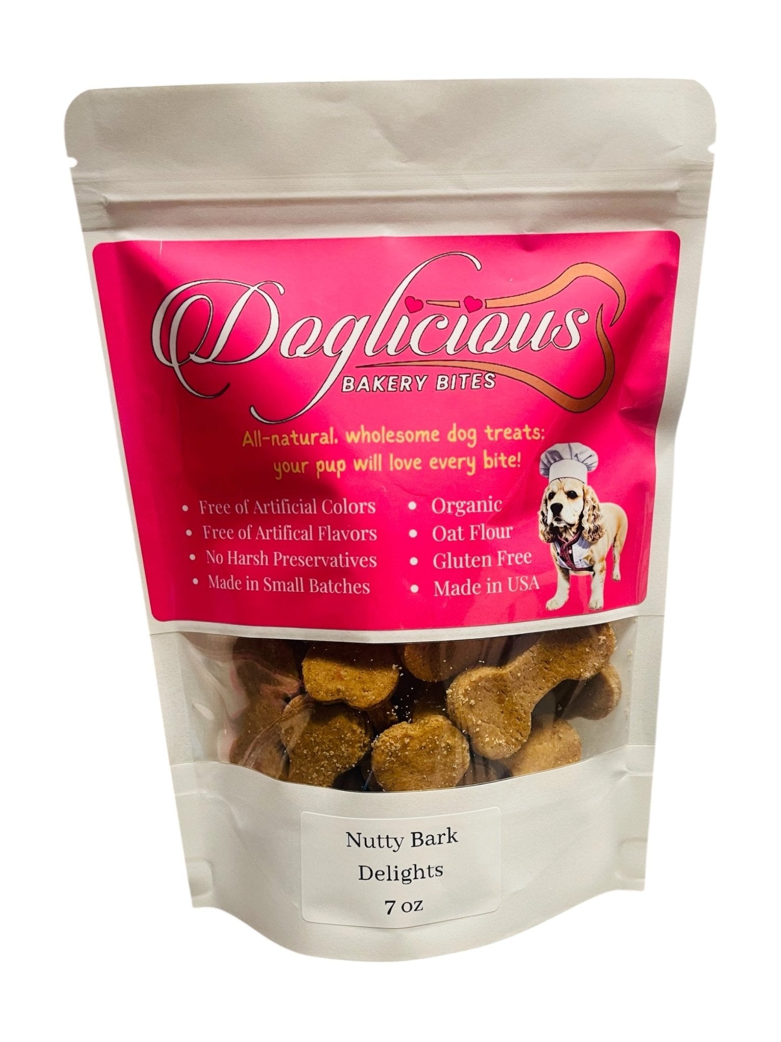 Nutty Bark Delights - Wholesale - Doglicious Bakery Bites