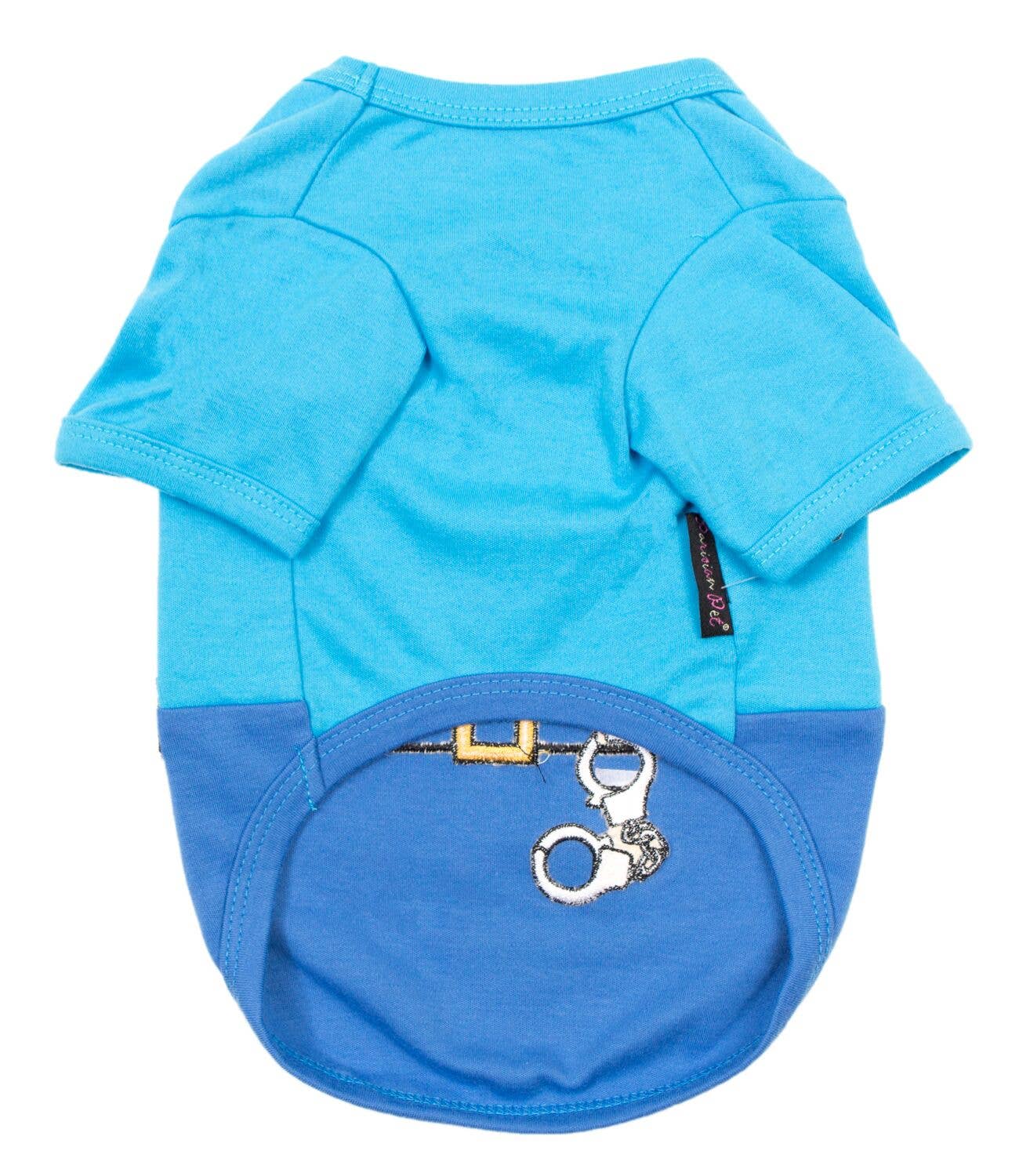 Officer Woof Dog T-Shirt – Cute Halloween Costume Pet Shirt - Doglicious Bakery Bites