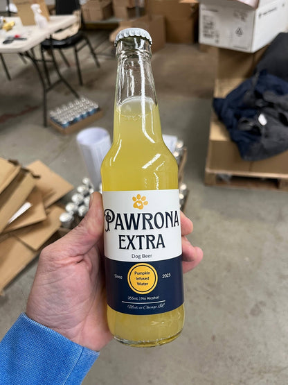 Paw - Rona Dog Beer 12oz Pumpkin  - Doglicious Bakery Bites