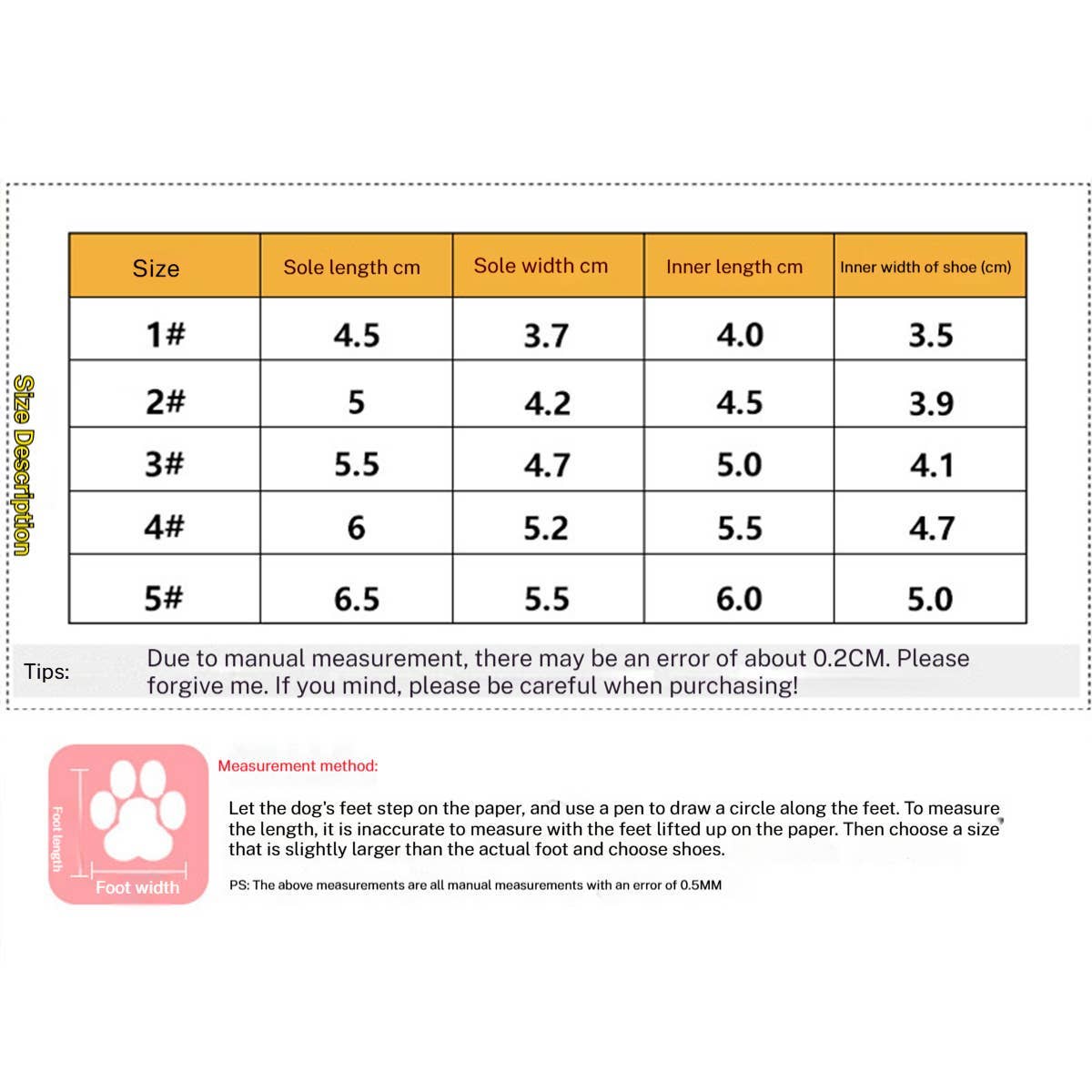 PAWPAWwholesale - Waterproof Dog Shoes – Anti-Slip Pet Leather Boots_CWMM7257 - Doglicious Bakery Bites