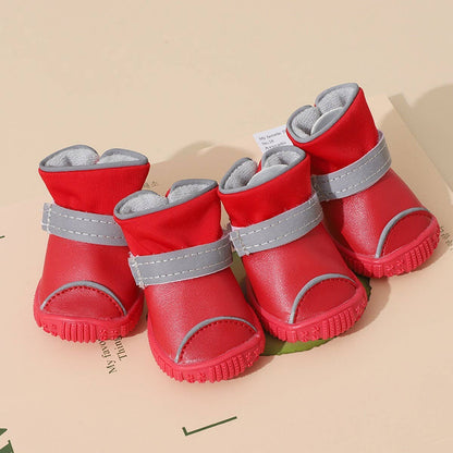 PAWPAWwholesale - Waterproof Dog Shoes – Anti-Slip Pet Leather Boots_CWMM7257 - Doglicious Bakery Bites