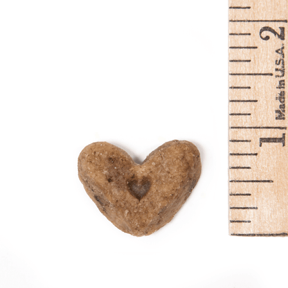 Peanut Butter & Carob Cookie Hearts - Doglicious Bakery Bites