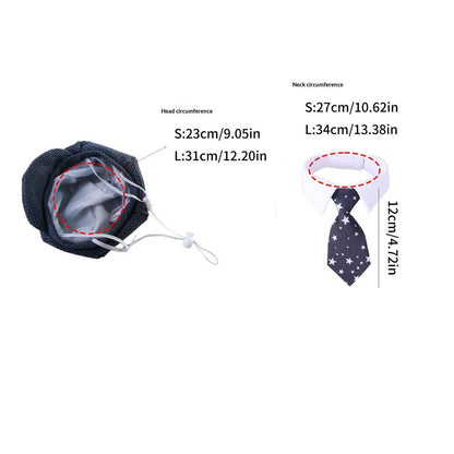 Pet BowTie & Beret Hat - Doglicious Bakery Bites