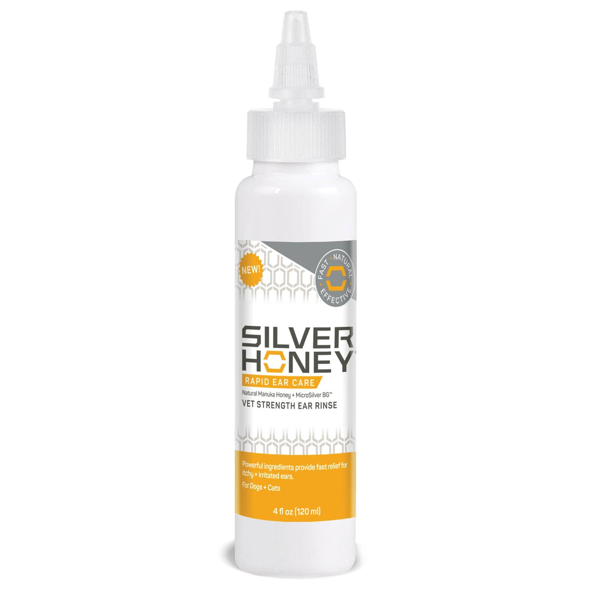 Pet Palette Distribution - Absorbine Pet Silver Honey® Rapid Ear Care Vet Strength 4oz - Doglicious Bakery Bites