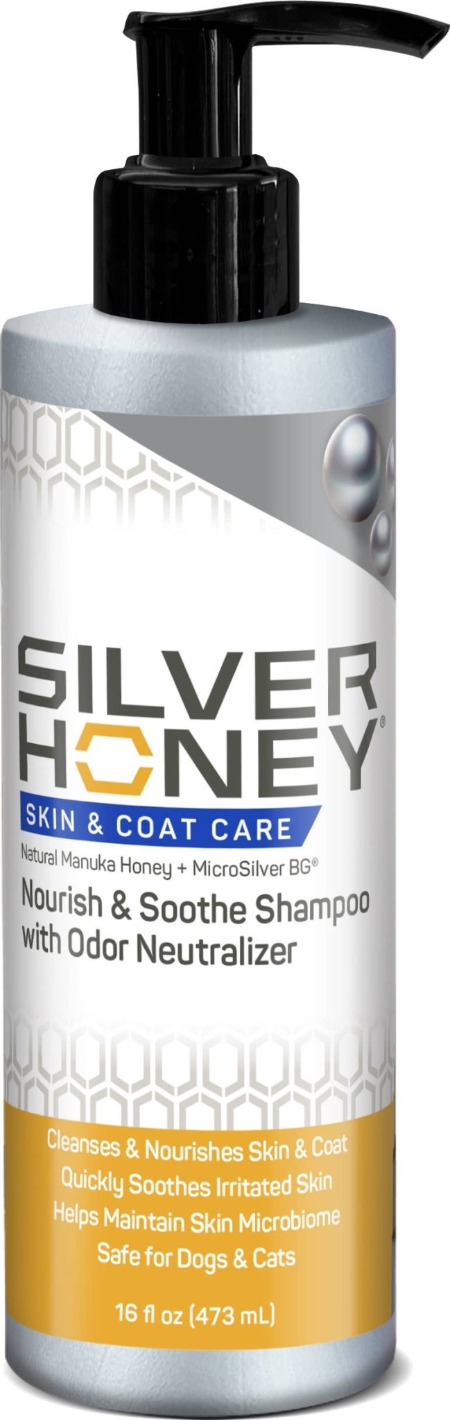 Pet Palette Distribution - Absorbine Pet Silver Honey® Skin & Coat Care Shampoo 16fl - Doglicious Bakery Bites
