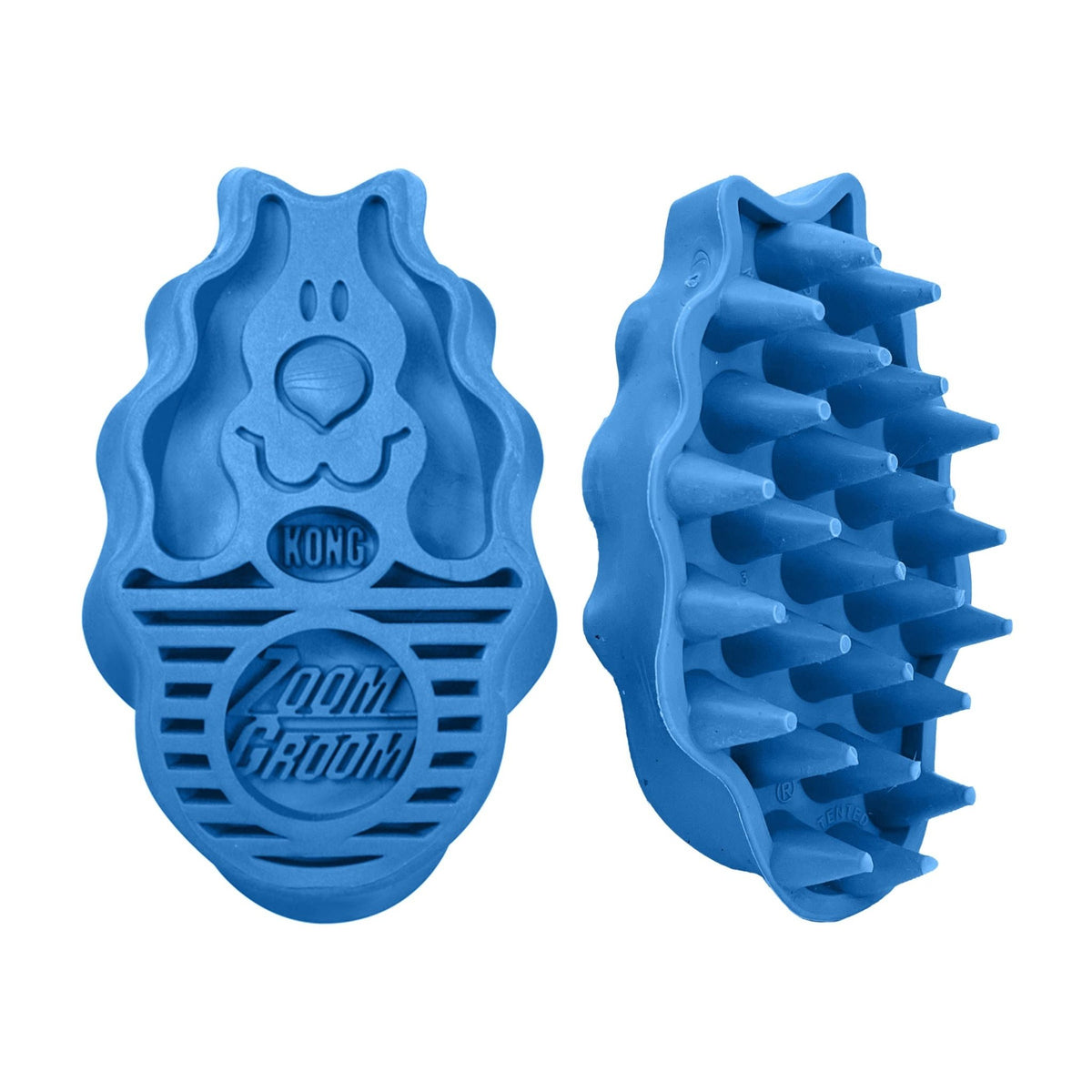 Pet Palette Distribution - KONG® ZoomGroom® Boysenberry Brush Large - Doglicious Bakery Bites