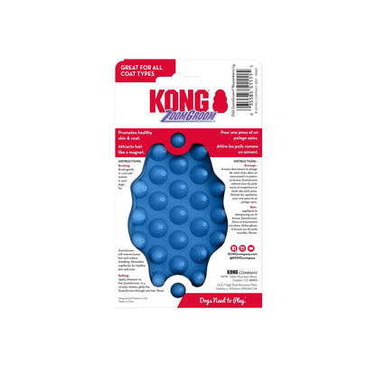 Pet Palette Distribution - KONG® ZoomGroom® Boysenberry Brush Large - Doglicious Bakery Bites