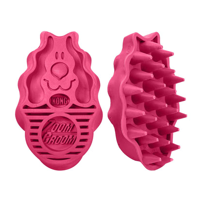 Pet Palette Distribution - KONG® ZoomGroom® Raspberry Brush Large - Doglicious Bakery Bites