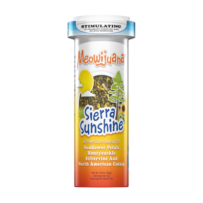 Pet Palette Distribution - Meowijuana Sierra Sunshine - Catnip, Sunflower, Honeysuckle - Doglicious Bakery Bites