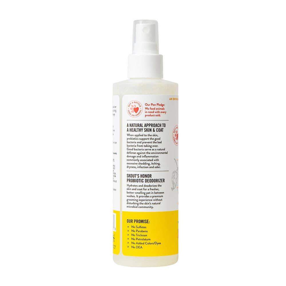 Pet Palette Distribution - Skout's Honor Probiotic Daily Use Deodorizer Honeysuckle 8oz - Doglicious Bakery Bites