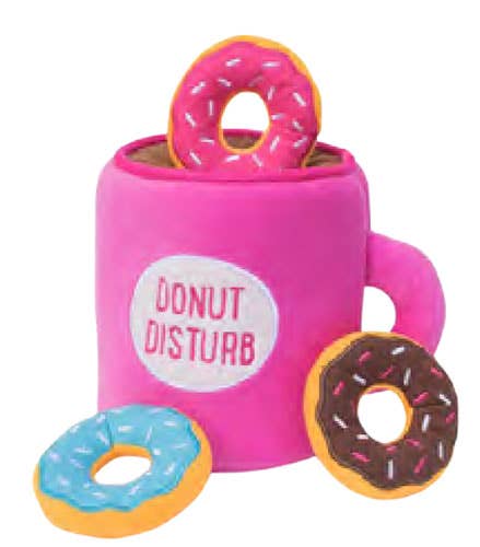 Pet Palette Distribution - ZippyPaws Zippy Burrow Coffee and Donutz - Doglicious Bakery Bites