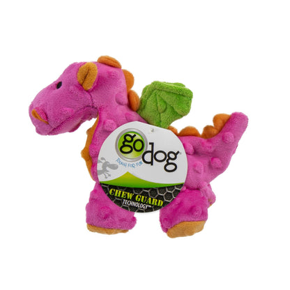 Pink Dragon - Squeaky Small Toy - Doglicious Bakery Bites