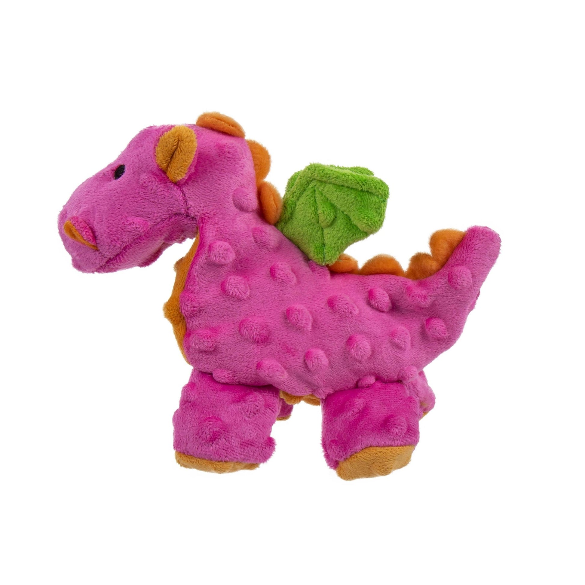Pink Dragon - Squeaky Small Toy - Doglicious Bakery Bites