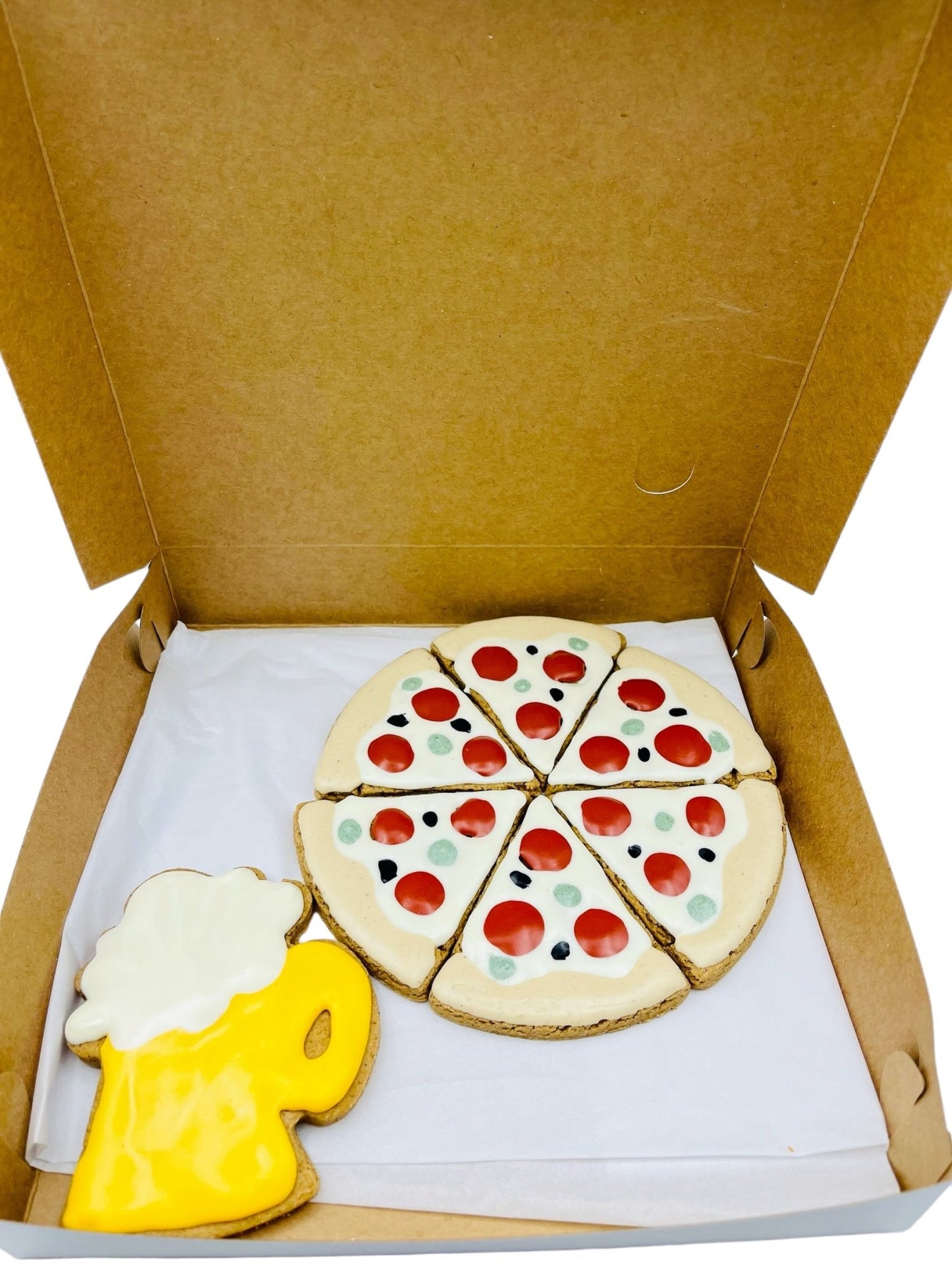 Pizza n Beer Cookie Set - Doglicious Bakery Bites